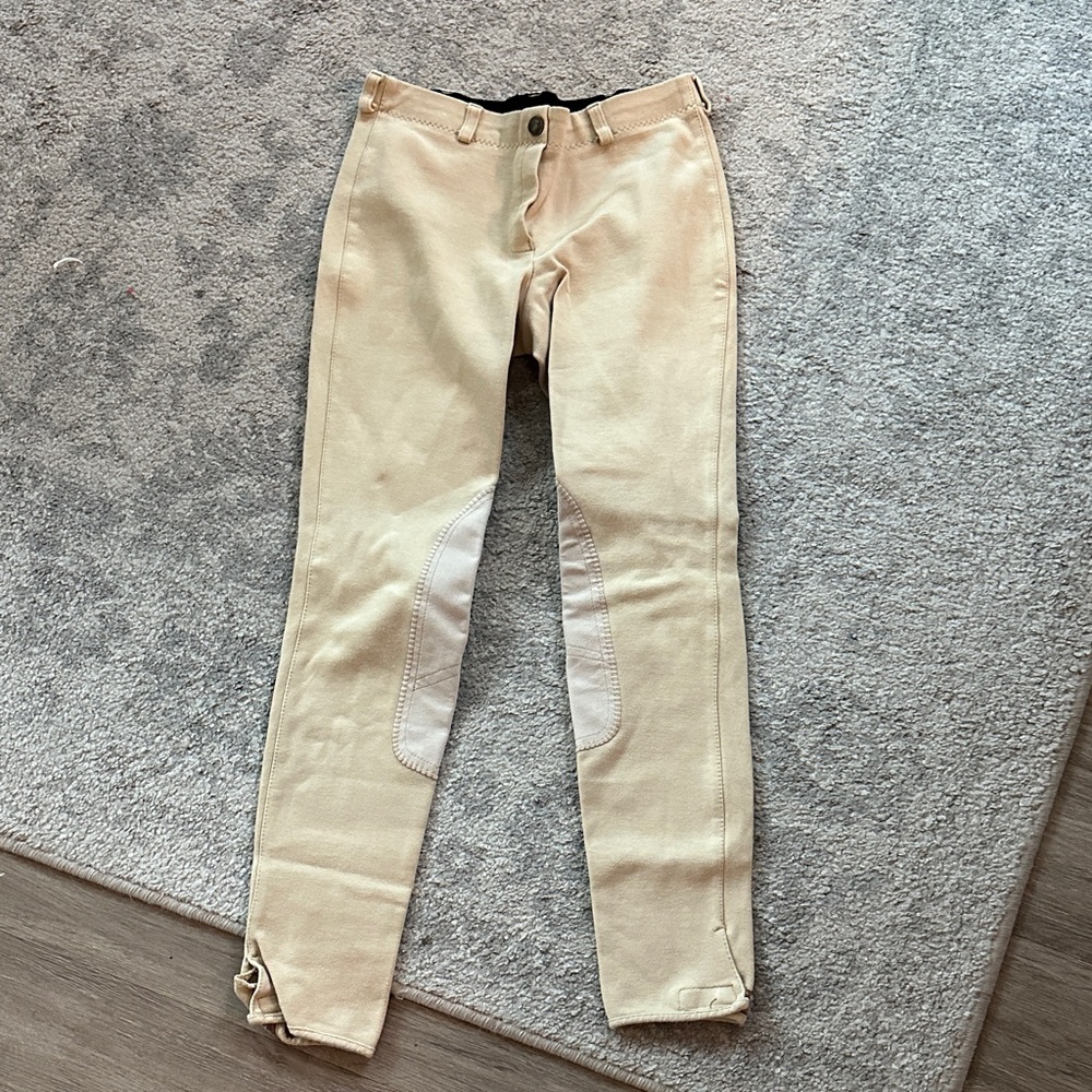 Ladies Tan equestrian Riding Pants